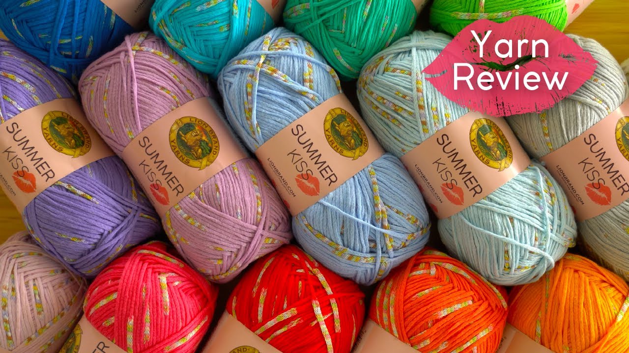 Cotton Blend I-Cord Yarn for Summer - Summer Kiss Reviewed!