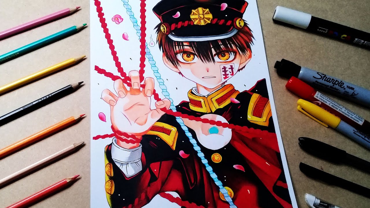 Drawing Hanako Kun [ Jibaku Shounen Hanako kun ] 地縛少年花子くん