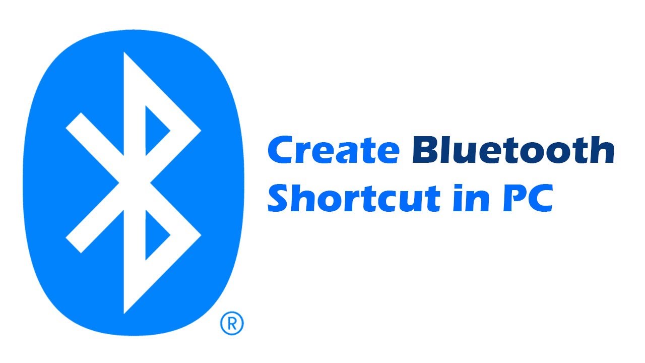 How to Create Bluetooth Shortcut to transfer your files in your Windows PC
