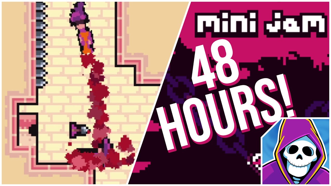 Making a Gory Platformer in 48 Hours - Mini Jam 110 Devlog