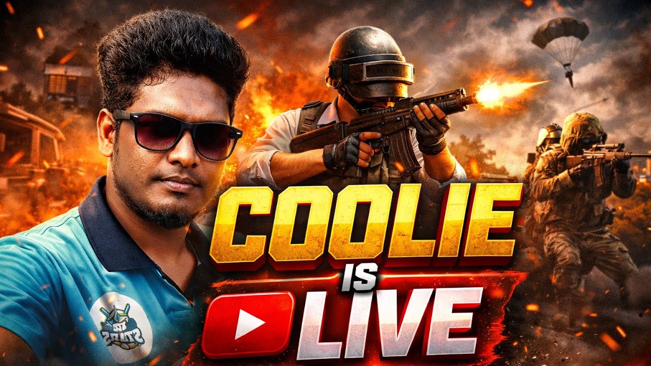 Live streaming of COOLIE THE GAMER | First bgmi live ....