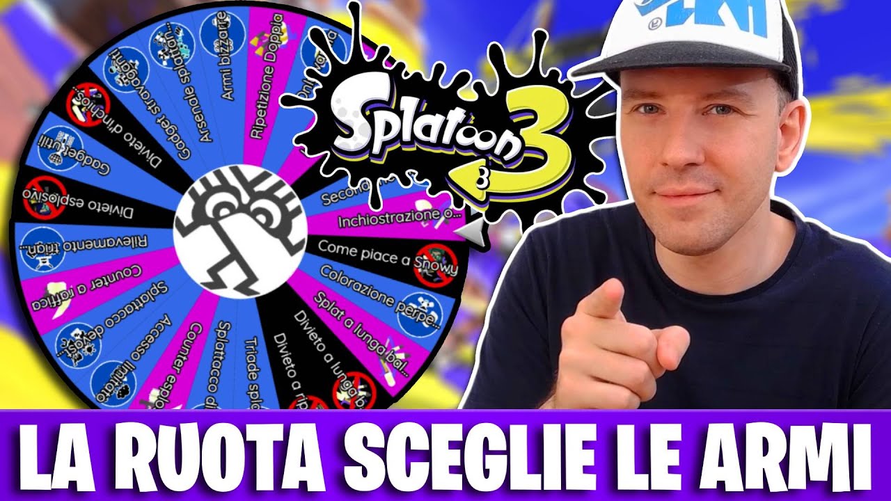 NUOVA RUOTA DELLE ARMI con gli ISCRITTI su SPLATOON 3!