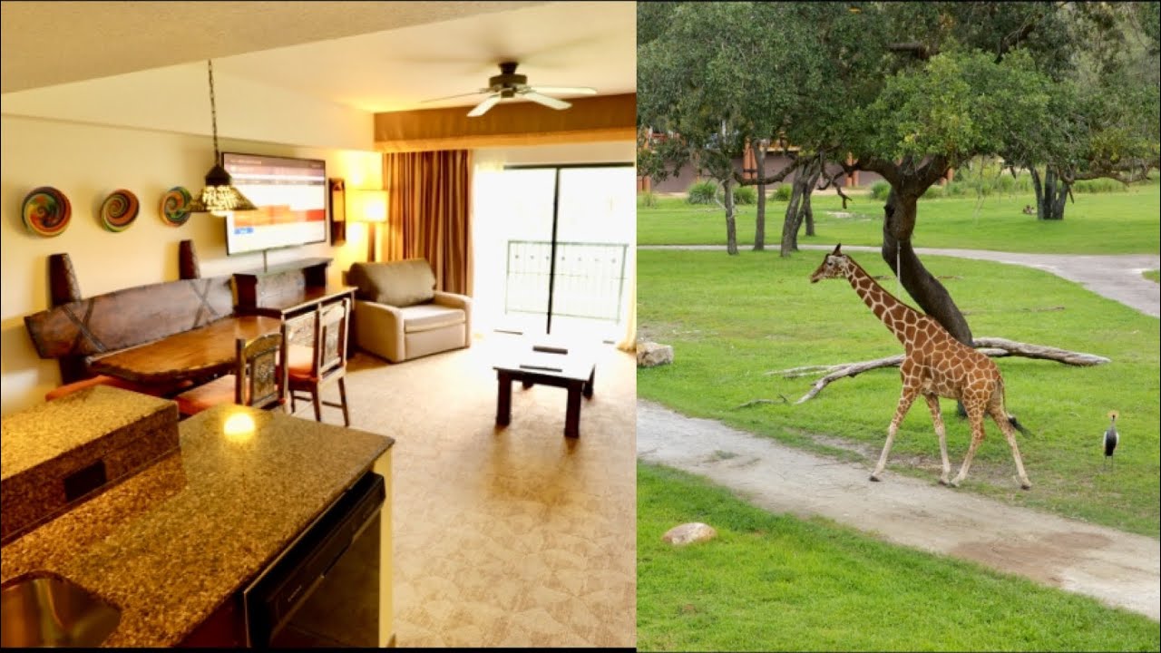 Disney's Animal Kingdom Lodge One Bedroom Villa Savanna View - Kidani Village | Walt Disney World