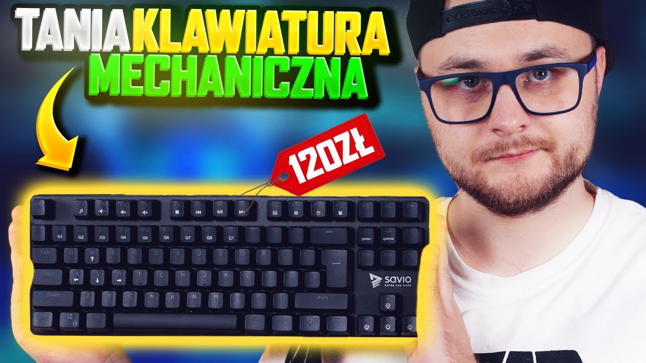 KLAWIATURA MECHANICZNA ZA 100 ZŁ! ⌨  SAVIO TEMPEST RX