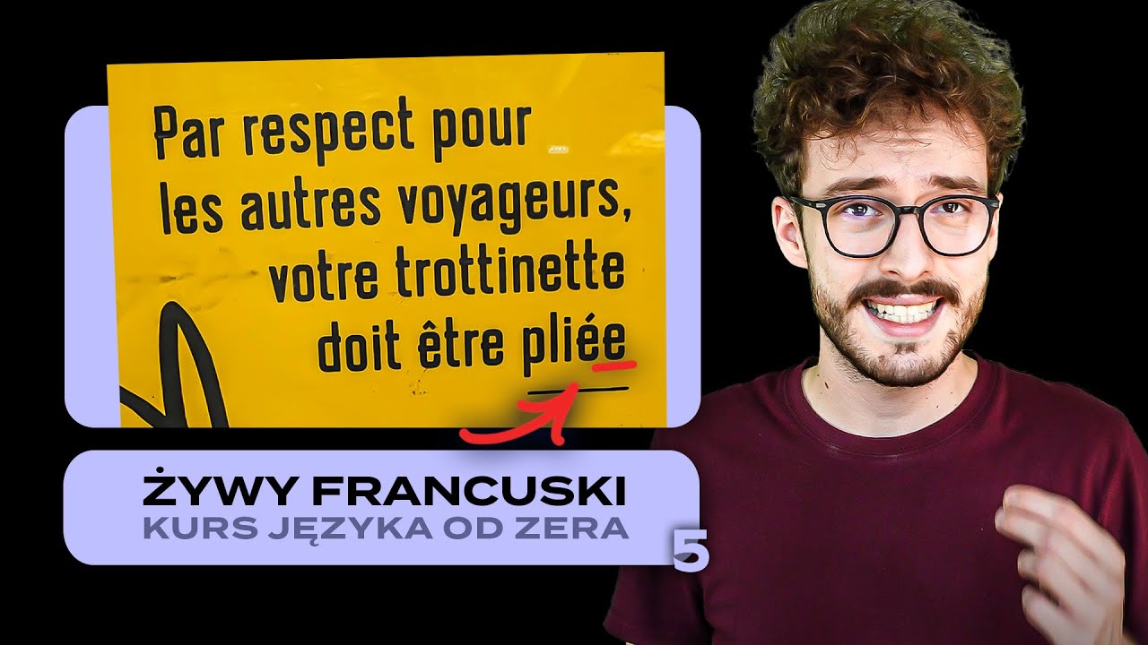 Żywy francuski #5 || Zapamiętaj TĘ zasadę PRZYMIOTNIKA – ŻYWY FRANCUSKI