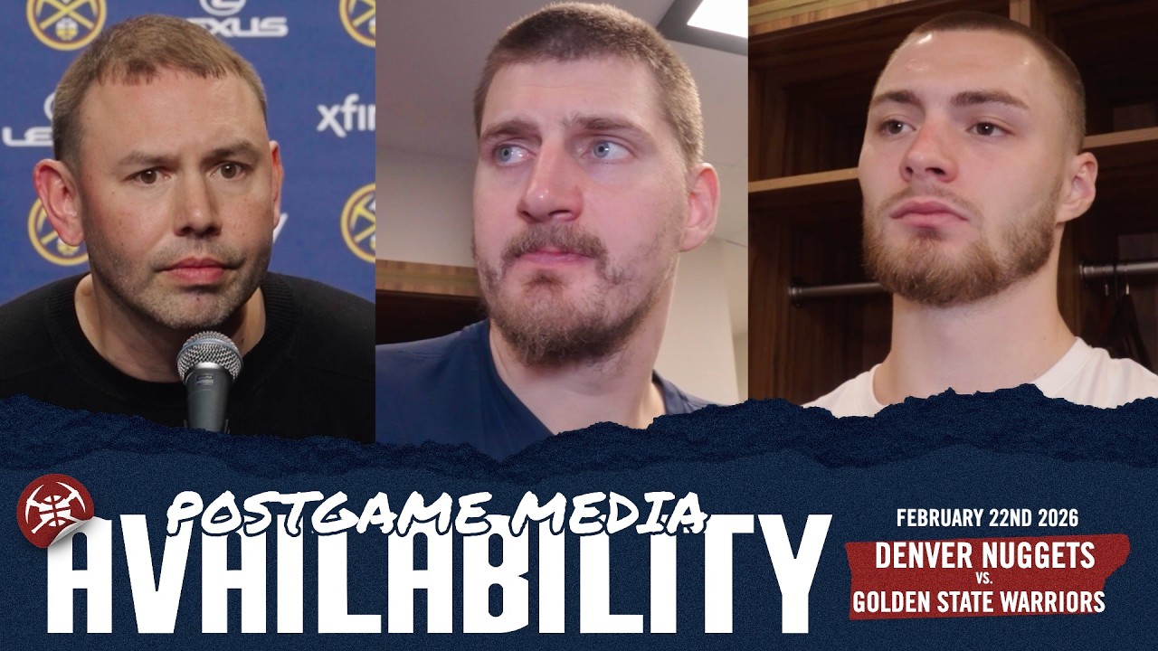 ALL Denver Nuggets Postgame Media vs. GSW 🎙️