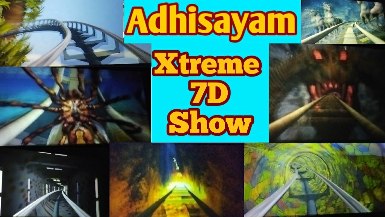 Adhisayam Theme Park Madurai|  Xtreme 7D Show| Athisayam 7D Theatre|Roller Coaster 7D@PenguinWingsPW