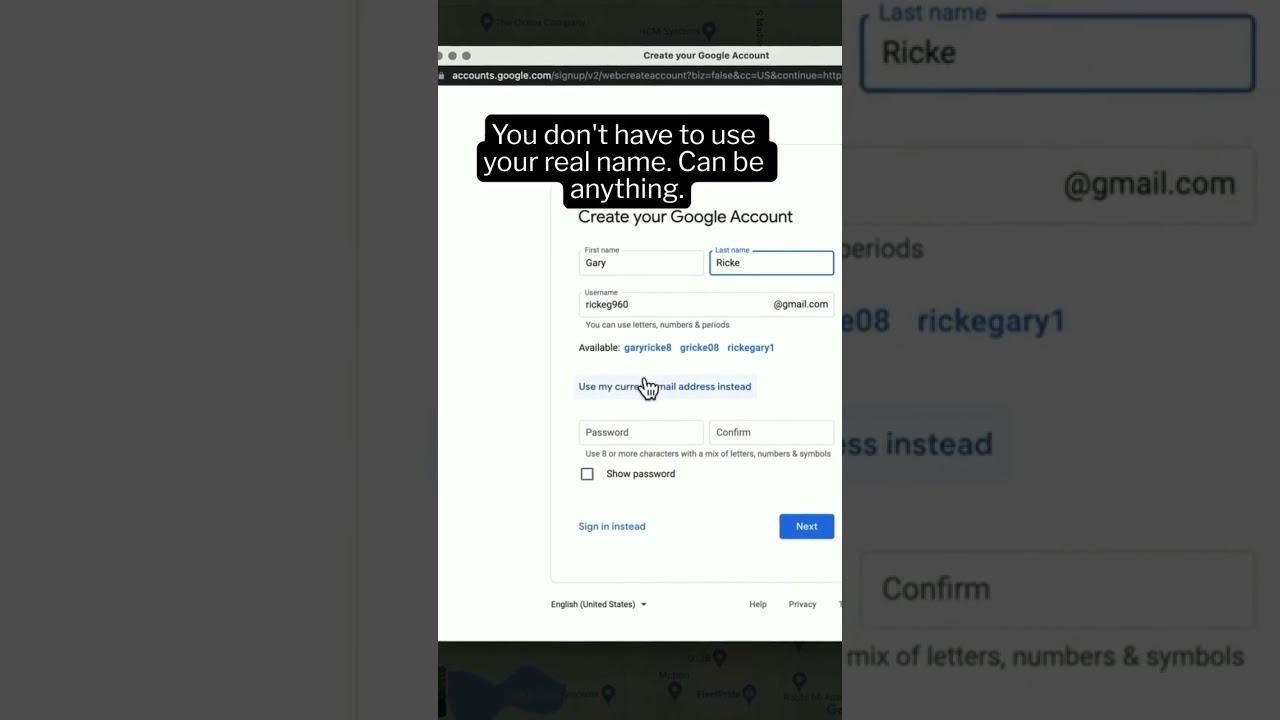 Leaving a Google Review without creating a gmail account - using your own email #marketing