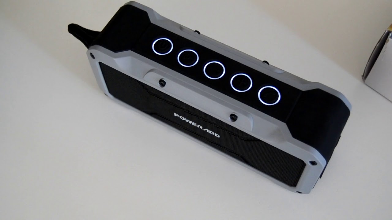 Unbox & Test Enceinte bluetooth waterproof PowerAdd