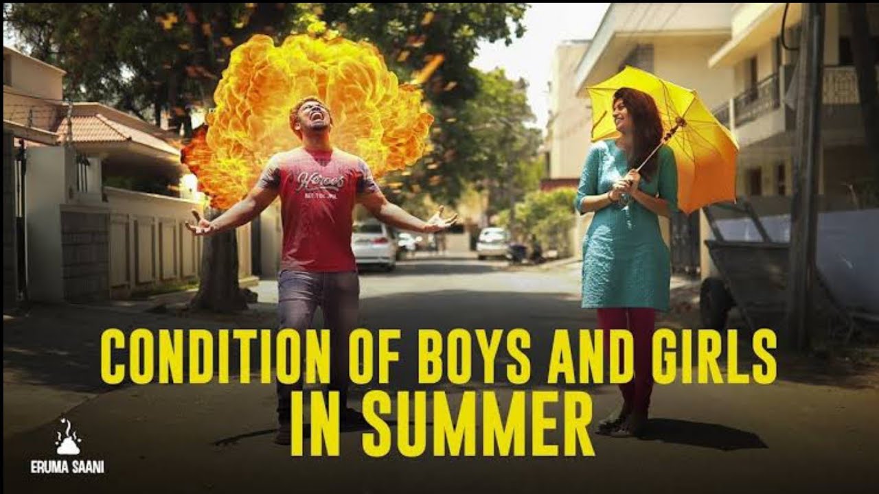 Summer Condition for Boys and Girls | Eruma Saani | Vijay | Harija | Sema Comedy