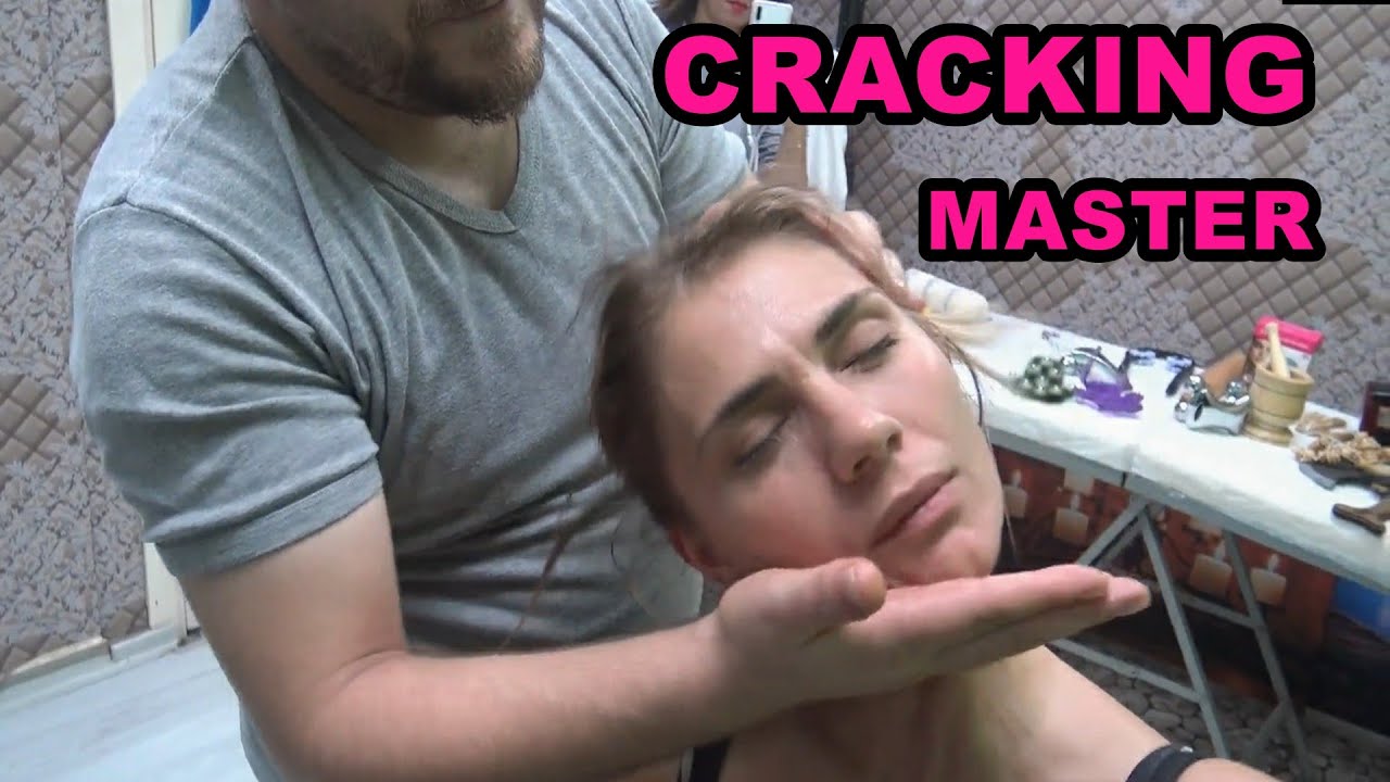 ASMR TURKISH BARBER + CRACKING MASTER + ASMR neck, back, ear, finger, elbow, arm cracking therapy