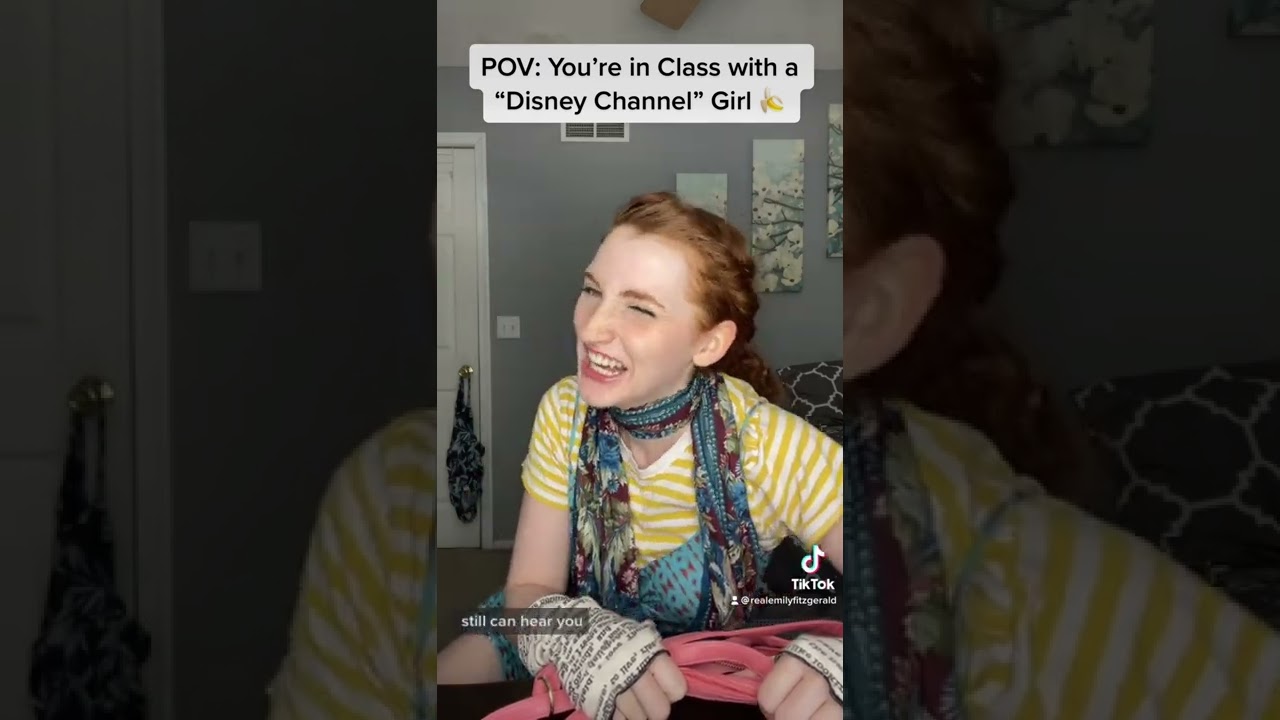 POV: You&rsquo;re in Class with a &ldquo;Disney Channel&rdquo; Girl 🍌