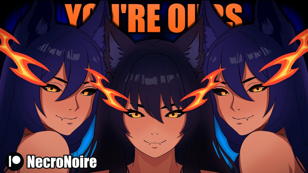 FFF4A ASMR | Three Hellhound Sisters Make You Theirs | PART 1 | [Cuddling] [Sleep Aid] [Self-Collab]