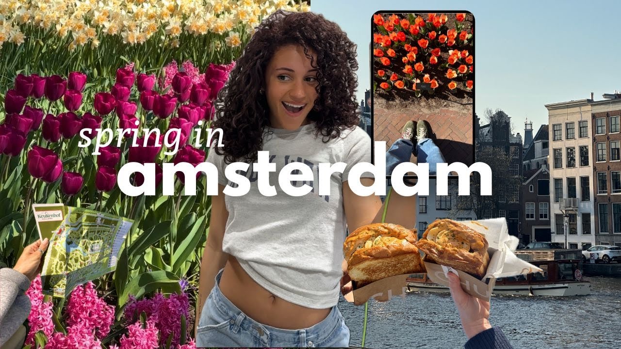 spring in amsterdam | I dyed my hair, tulip fields, great food !!
