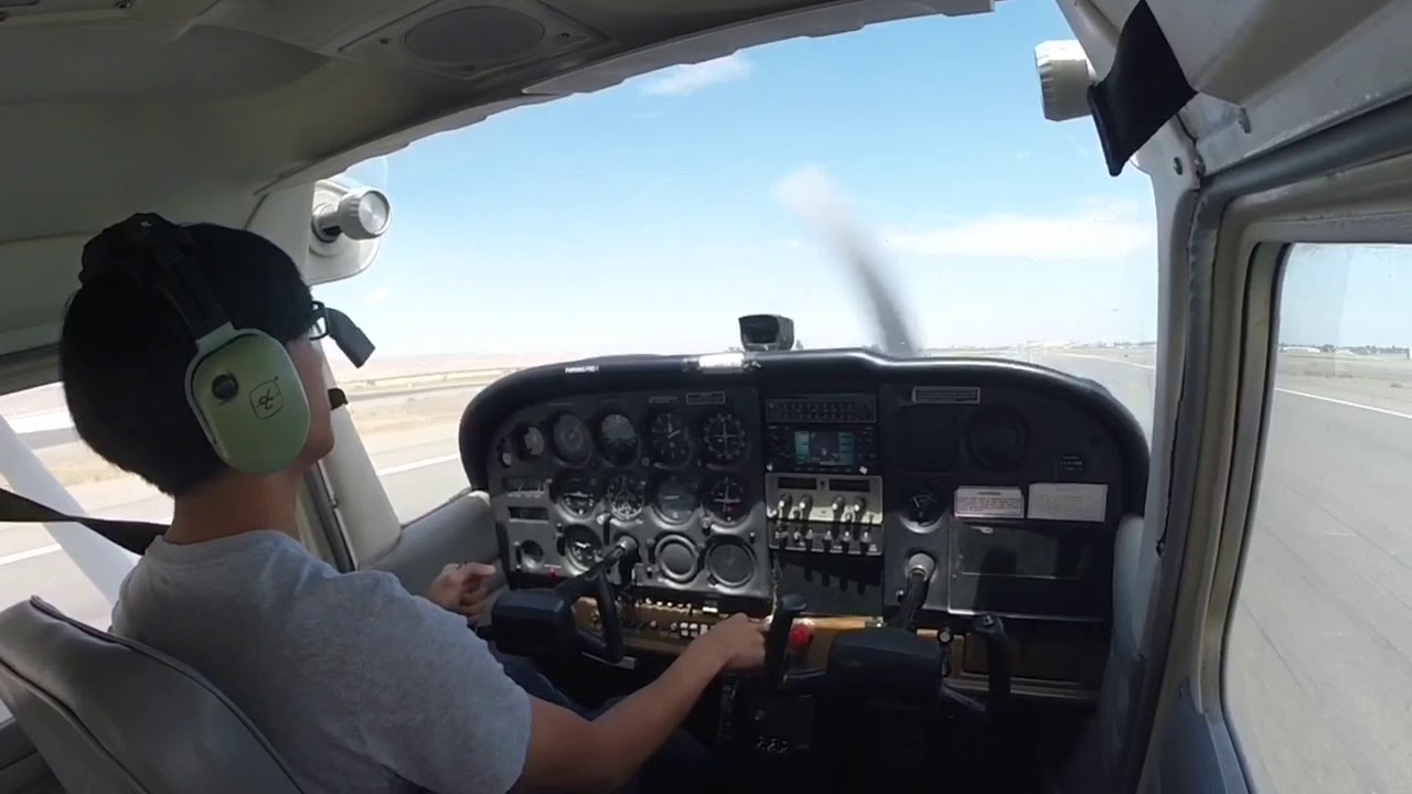 My First Solo | Cessna 172P | Tracy Municipal Airport