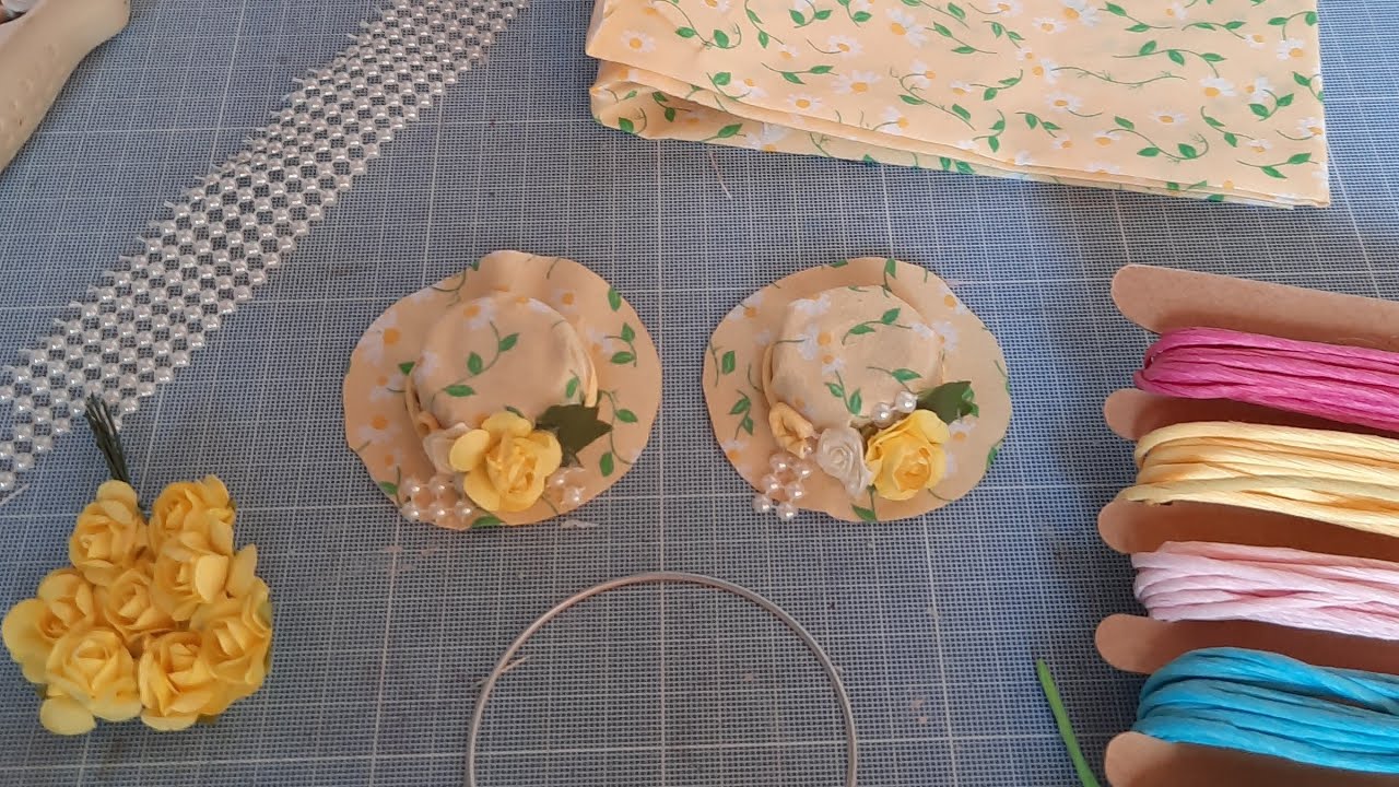 Tuto Chapeau en tissu facile