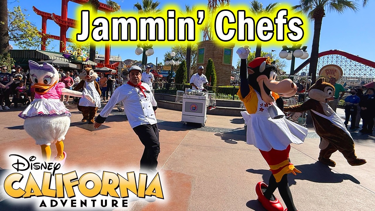Jammin’ Chefs at Disney California Adventure! 🎶 Food & Wine Festival 2026 Show