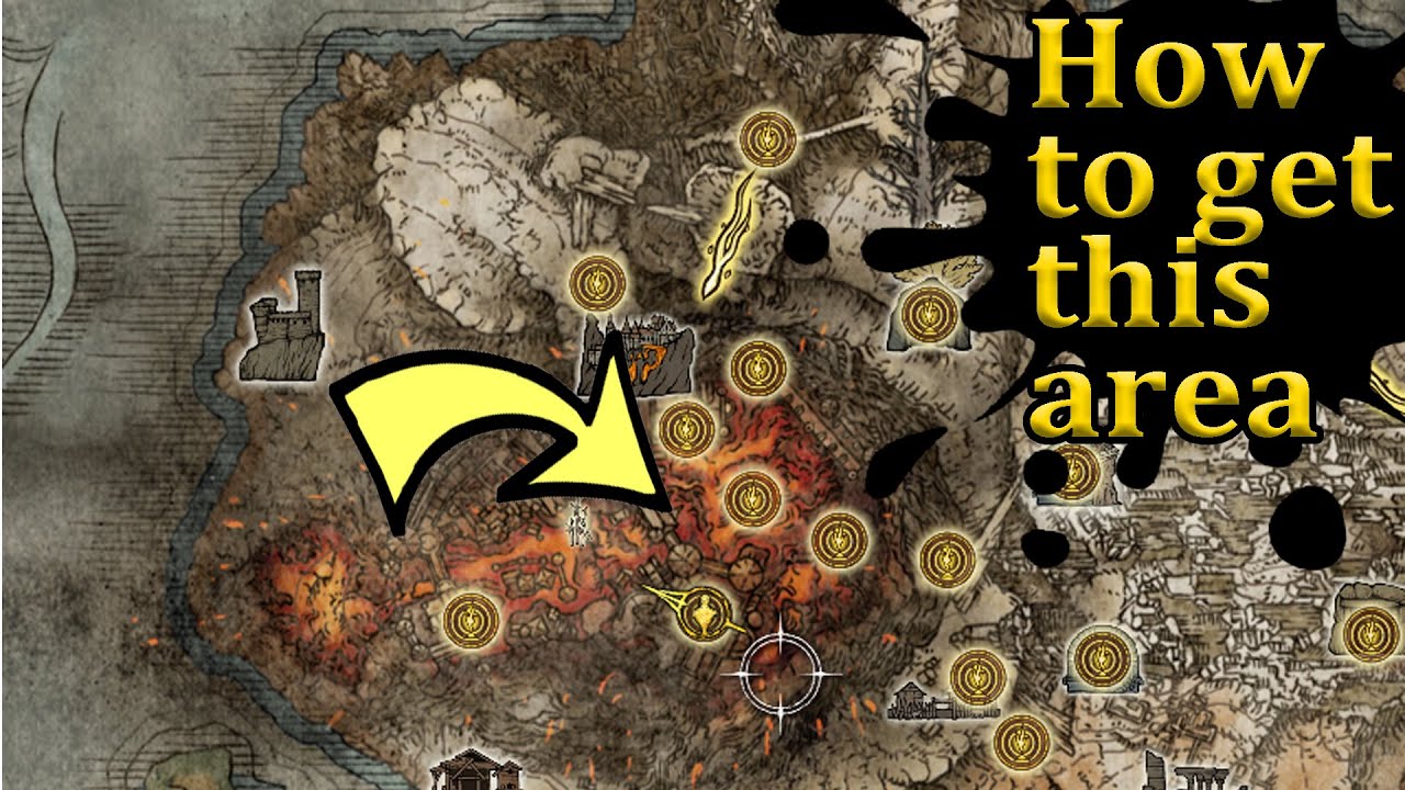 How to get to Volcano Manor lava place Elden Ring
