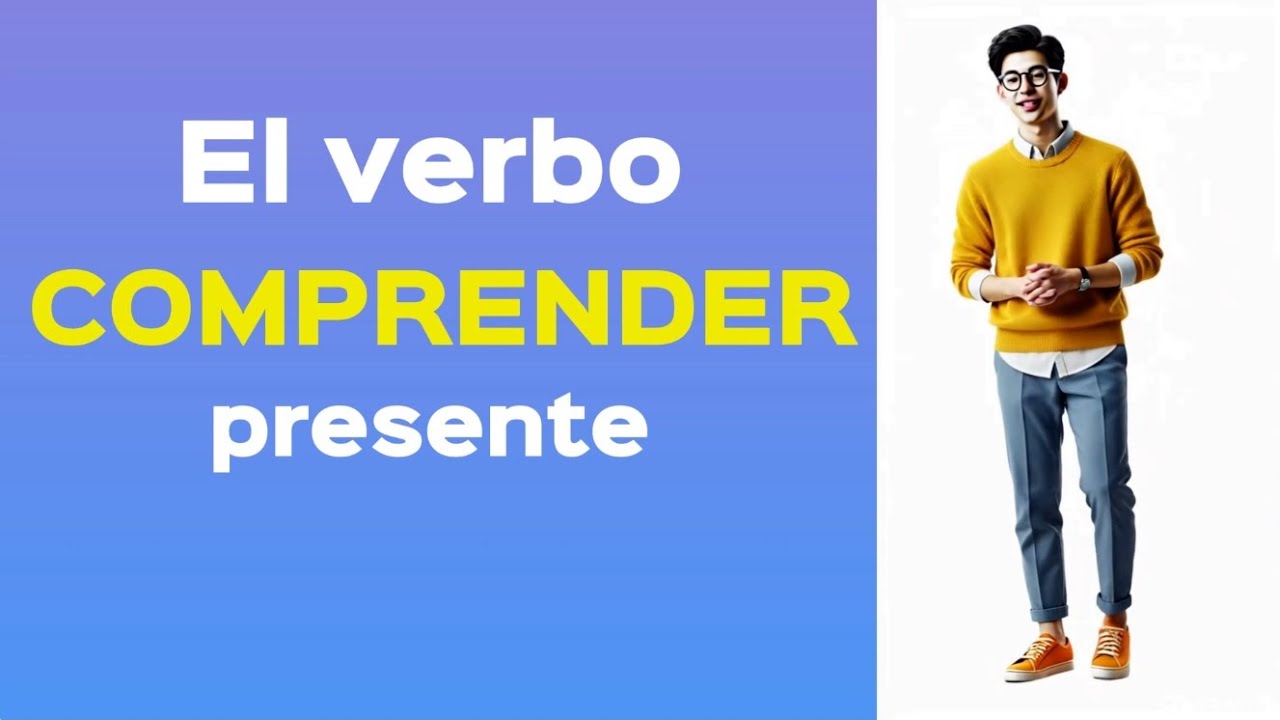 How to conjugate the verb to understand in Spanish #spanishconjugation #comprender