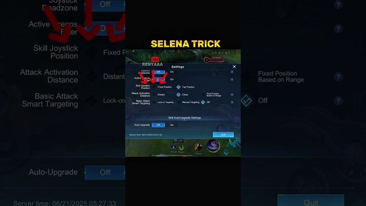 ✅ Selena Trick Tutorial by Renyaaa