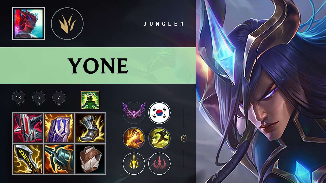 Yone Jungle vs Viego - KR Master Patch 26.08