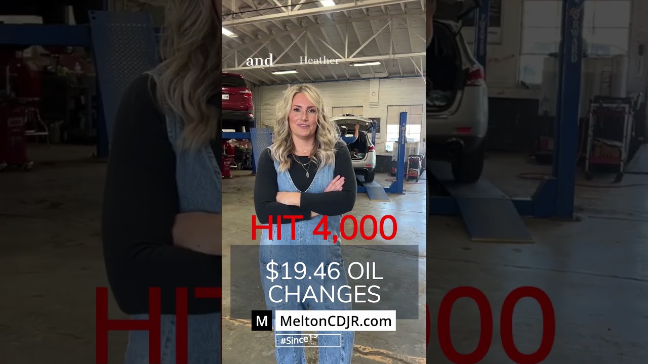 4000th $19.46 Oil change
