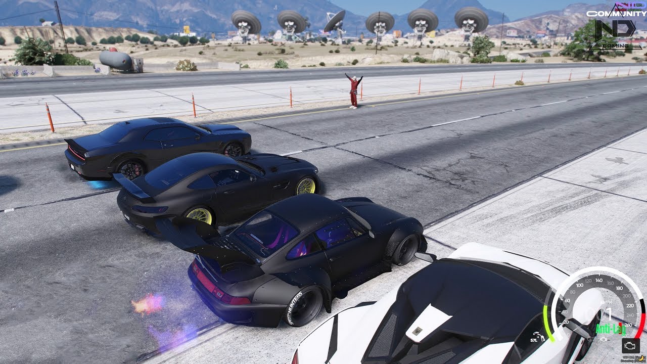 GTA 5 Roleplay ND Community #58 - Ếch Đen vs Si&ecirc;u Xe !!