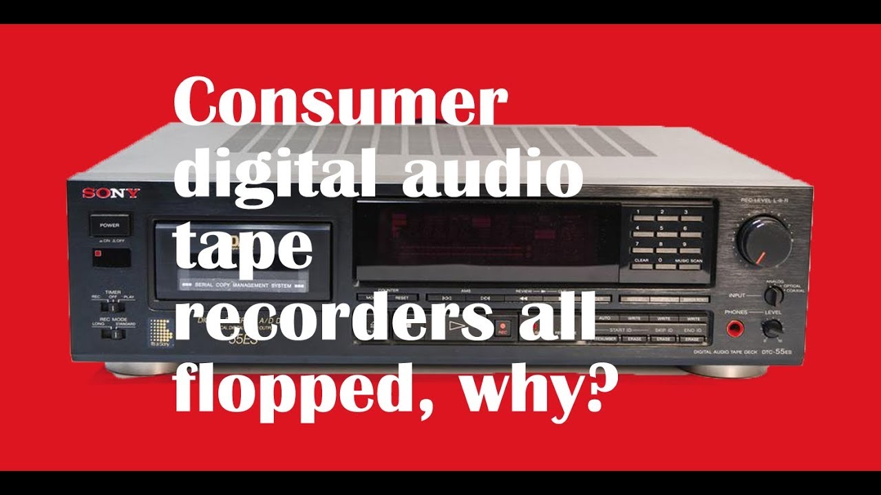 Why no love for consumer digital audio recorders?