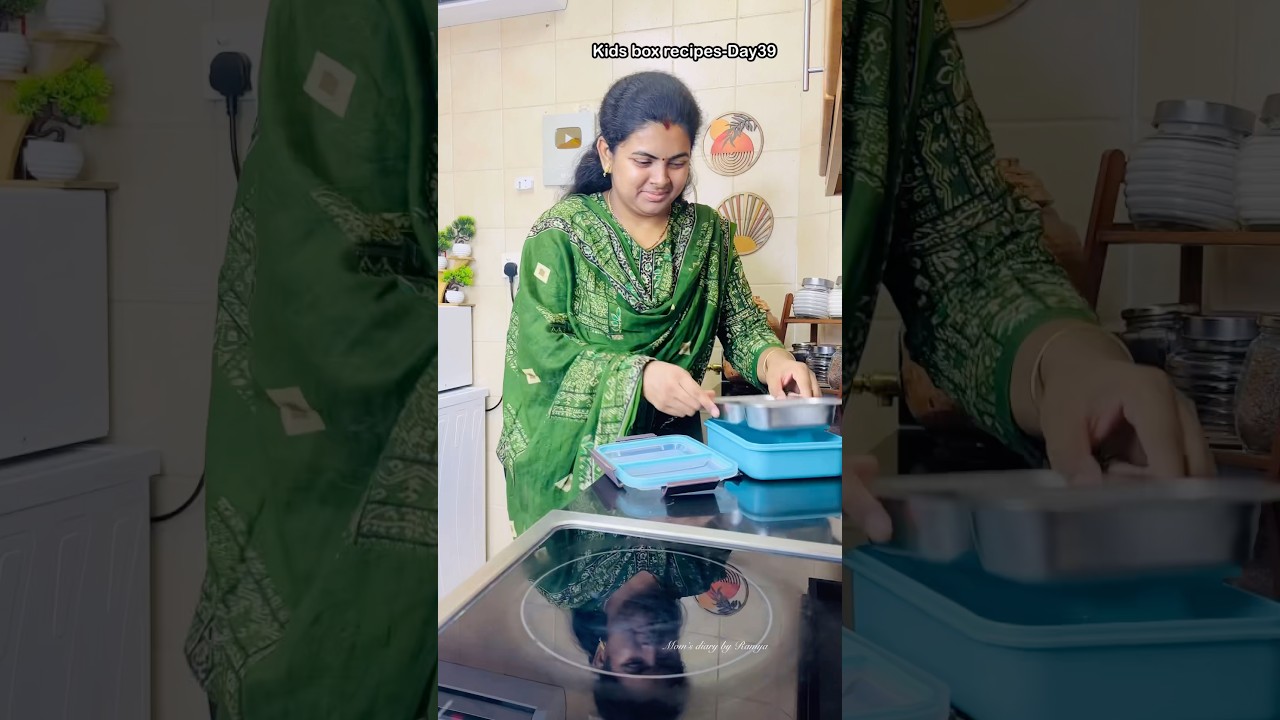 Day39🍱Kids Lunchbox Recipes #shorts #ytshorts #teluguvlogs #recipe #lunch #lunchbox