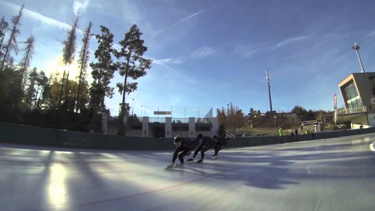 Speed Skating at Collalbo