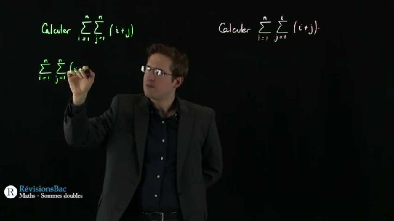 [RévisionsBac.com] - Sommes doubles