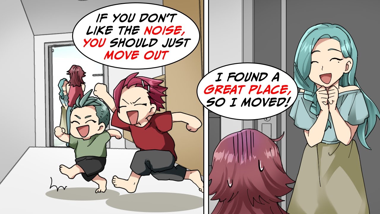 My neighbor's kids were so loud, it drove me crazy... [Manga Dub]