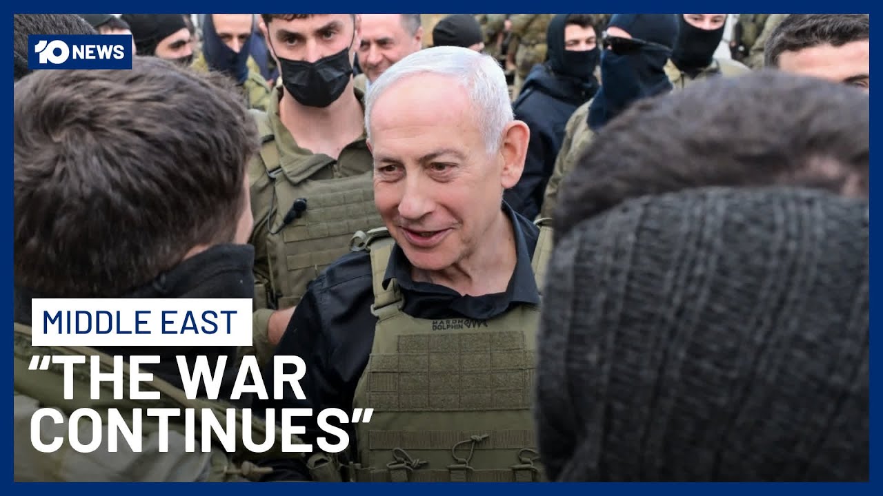 Netanyahu Says &lsquo;The War Continues&rsquo; During Southern Lebanon Visit | 10 News