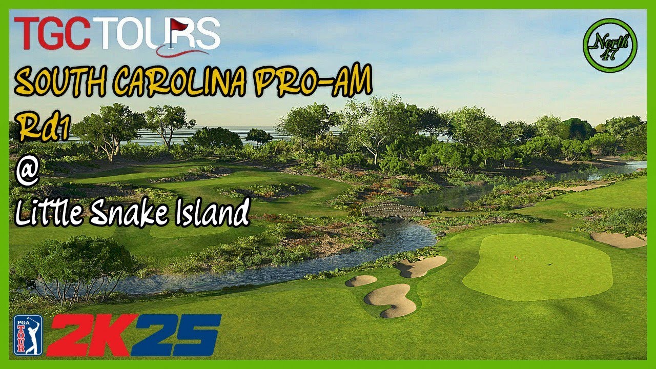 PGA TOUR 2K25 | TGCTours South Carolina Pro-Am Rd1 @ Little Snake Island