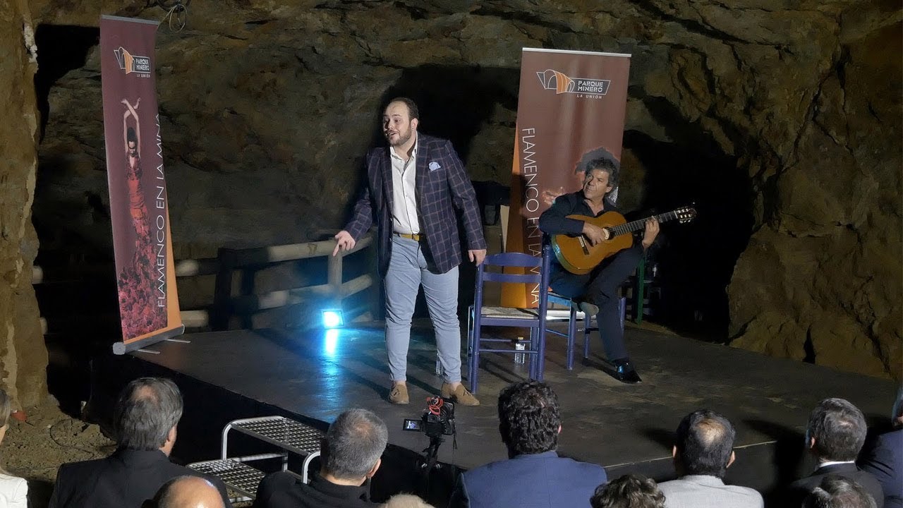 Francisco Escudero ‘El Perrete’ en la mina ‘Agrupa Vicenta’ de La Unión