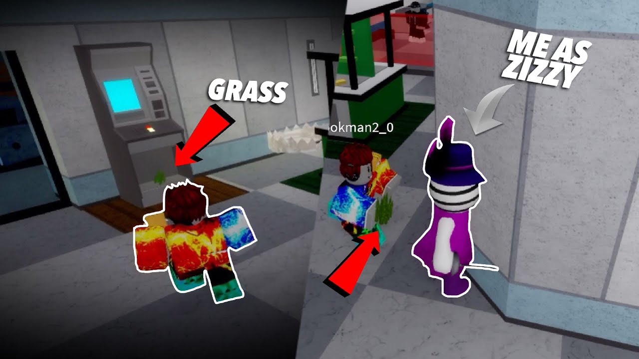 ZIZZY SKIN TROLLING on MALL MAP | Roblox Piggy