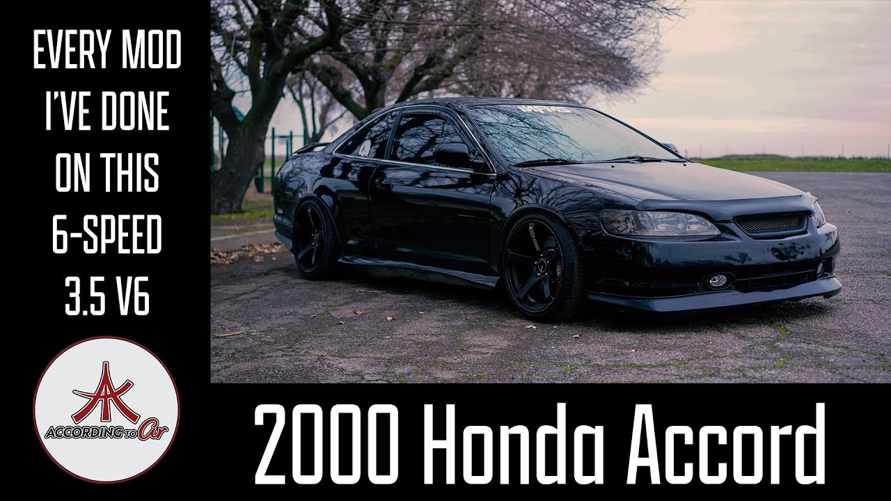 2000 Honda Accord 3.5 V6, 6 Speed Manual Swap