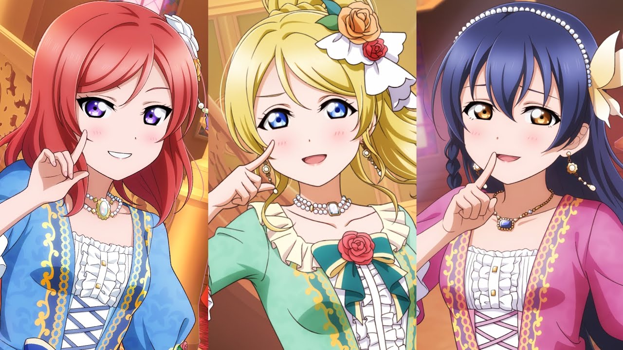 LOVELESS WORLD - Eli × Umi × Maki/Cool girls mix (Color Coded)