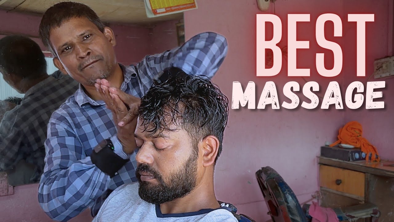 Head Massage Best way to relax you day with Asmr massage