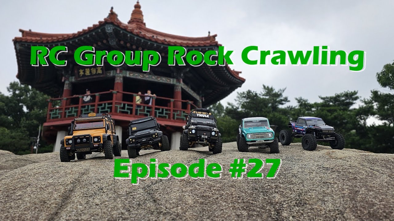 RC Crawler - Group Trail #27 [TRX4 Defender / MJX H8H Defender / Vanquish Pro / VRD]