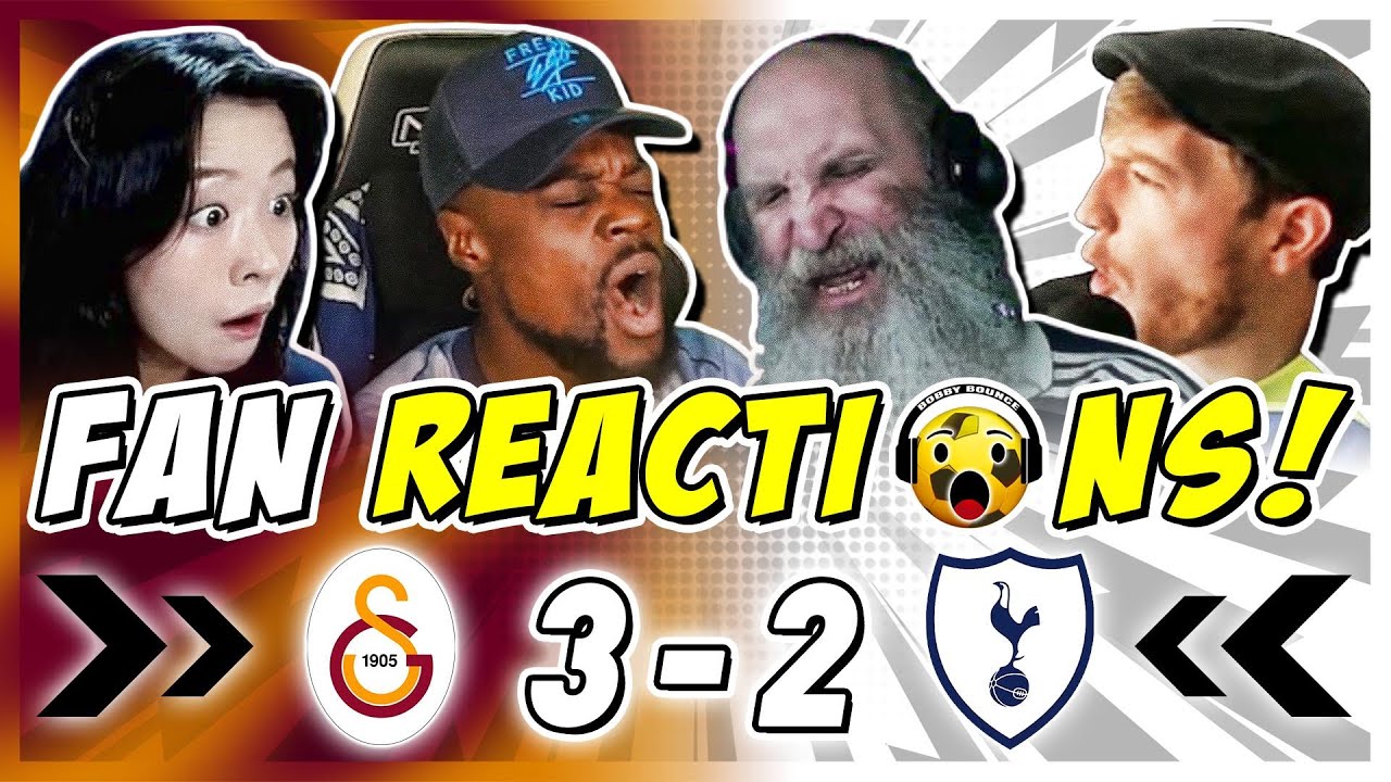 Spurs Fans RAGING 😡 Reaction to Galatasaray 3-2 Tottenham | Europa League Fan Reactions