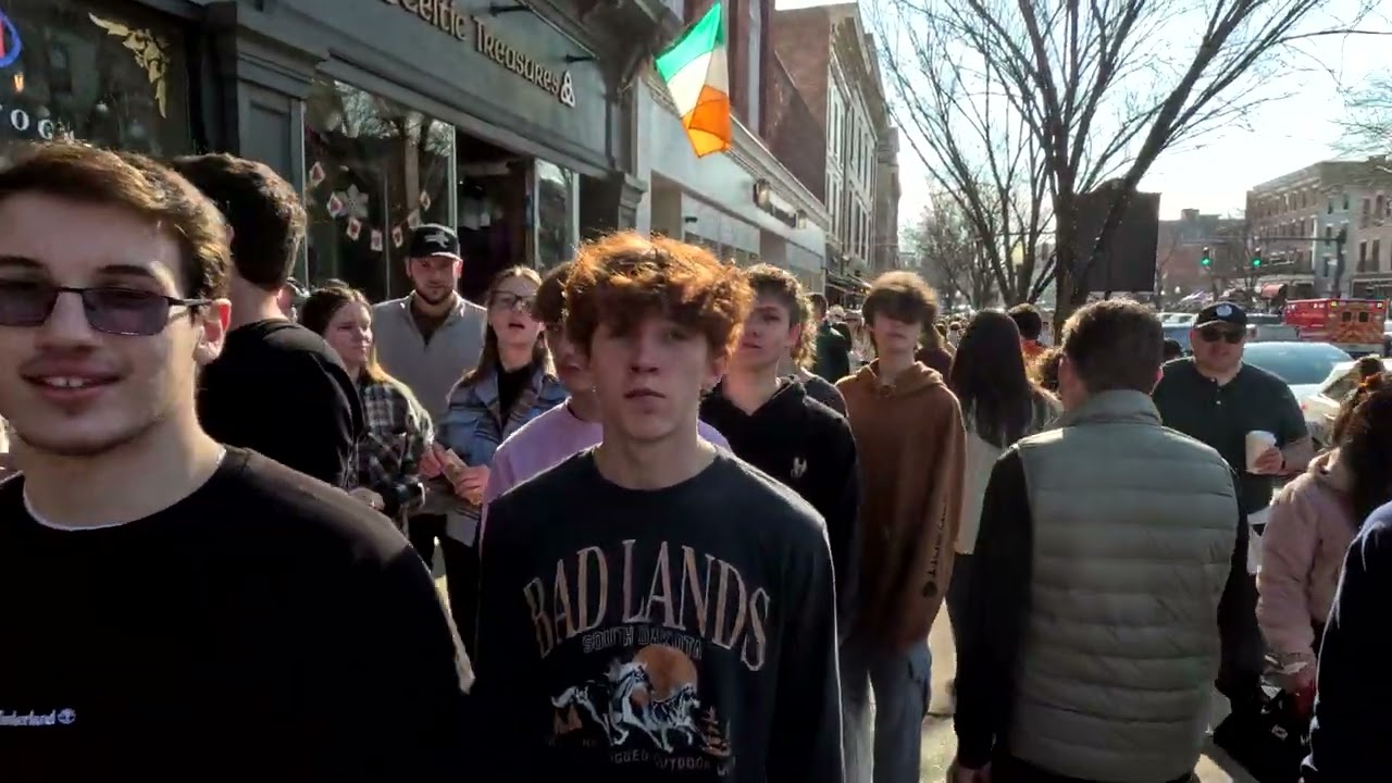 (4k) video # 138 Chowderfest Saratoga Springs NY 2024 Walk About February 10th RJWheatonJr