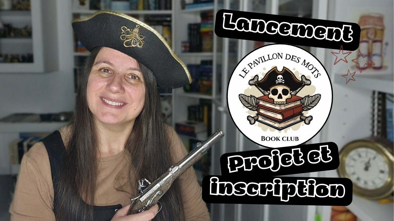 #132 Lancement ☠️​ LE PAVILLON DES MOTS ☠️​ Club de lecture