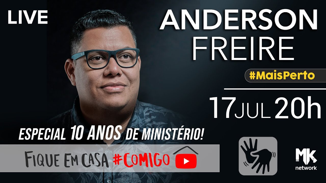 🔴ANDERSON FREIRE - Live 3 - Especial 10 anos de Minist&eacute;rio #FiqueEmCasa Adore #Comigo