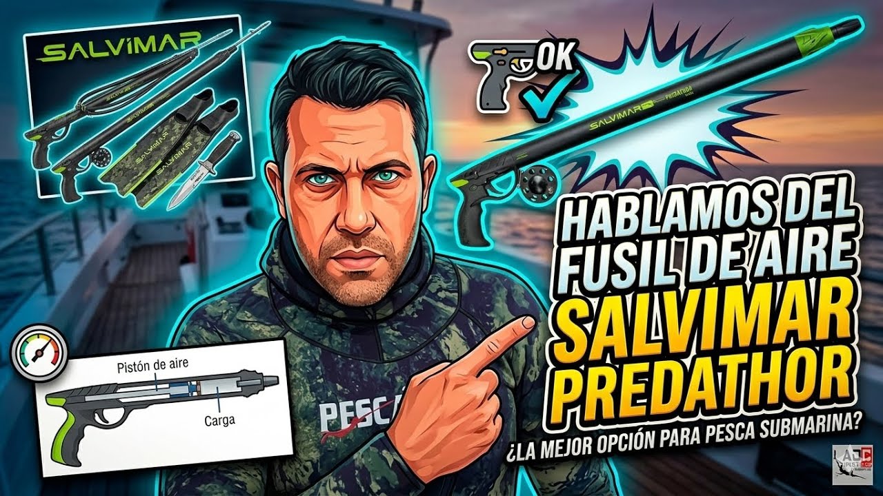 Hoy hablamos de un fusil de aire Salvimar predathor vuoto