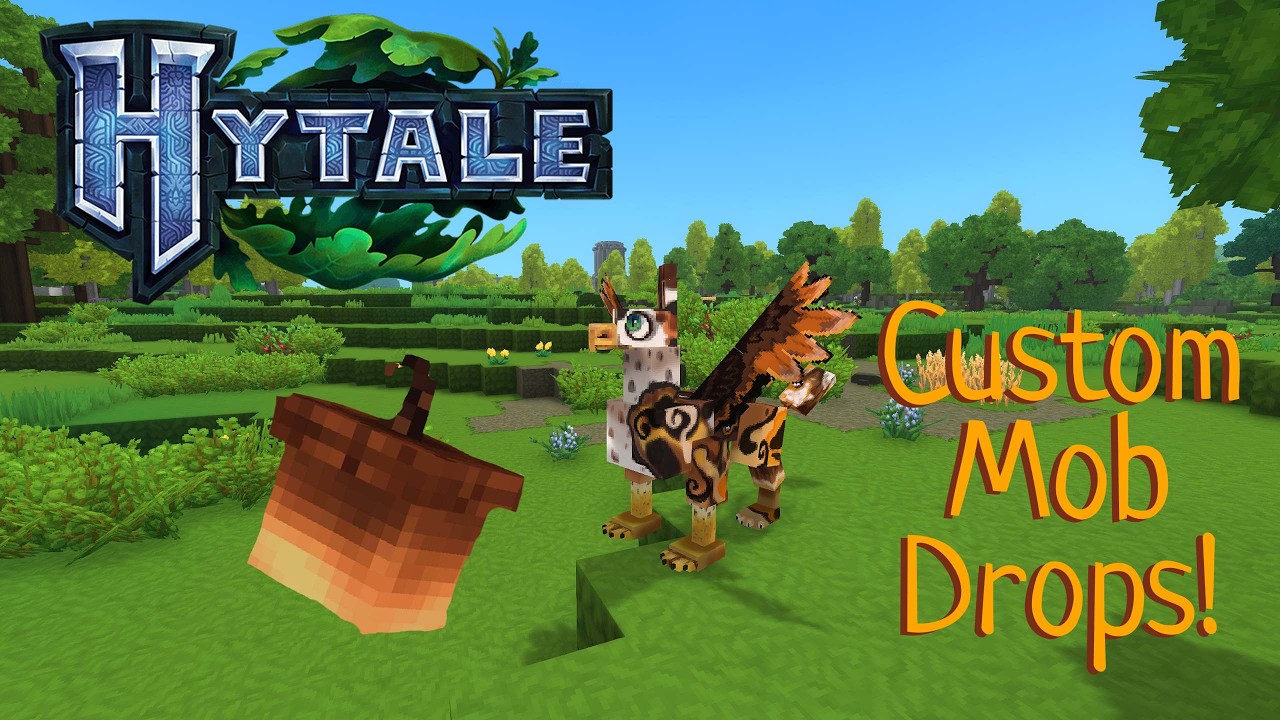 How to Make Custom Mob Drops in Hytale! Modding Turotial #hytale