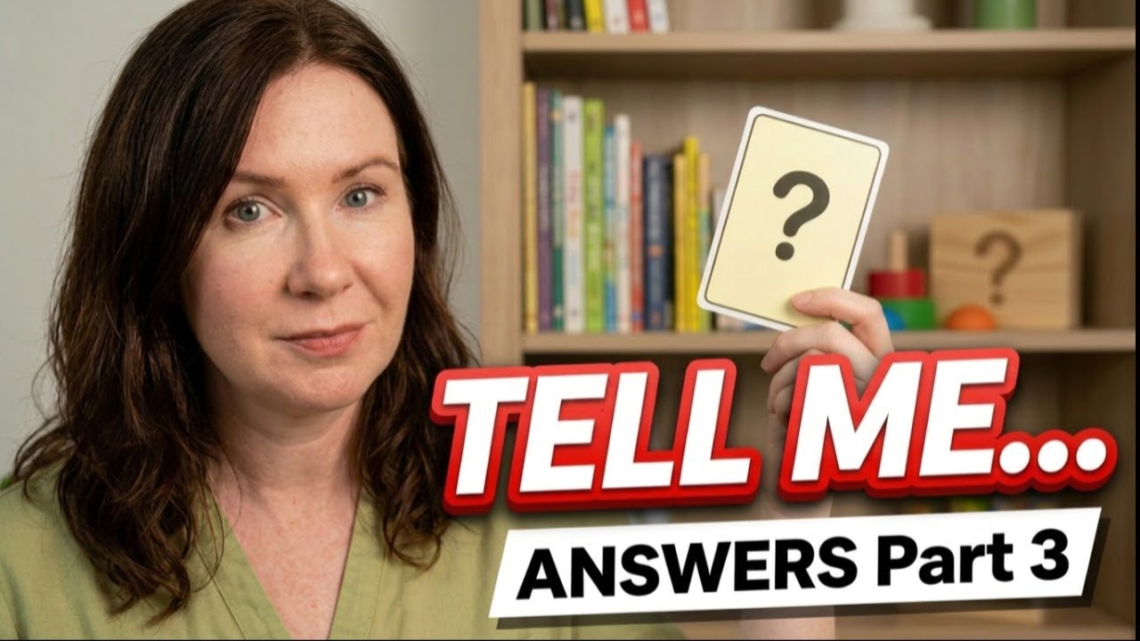 Early childhood educator interview questions part 3