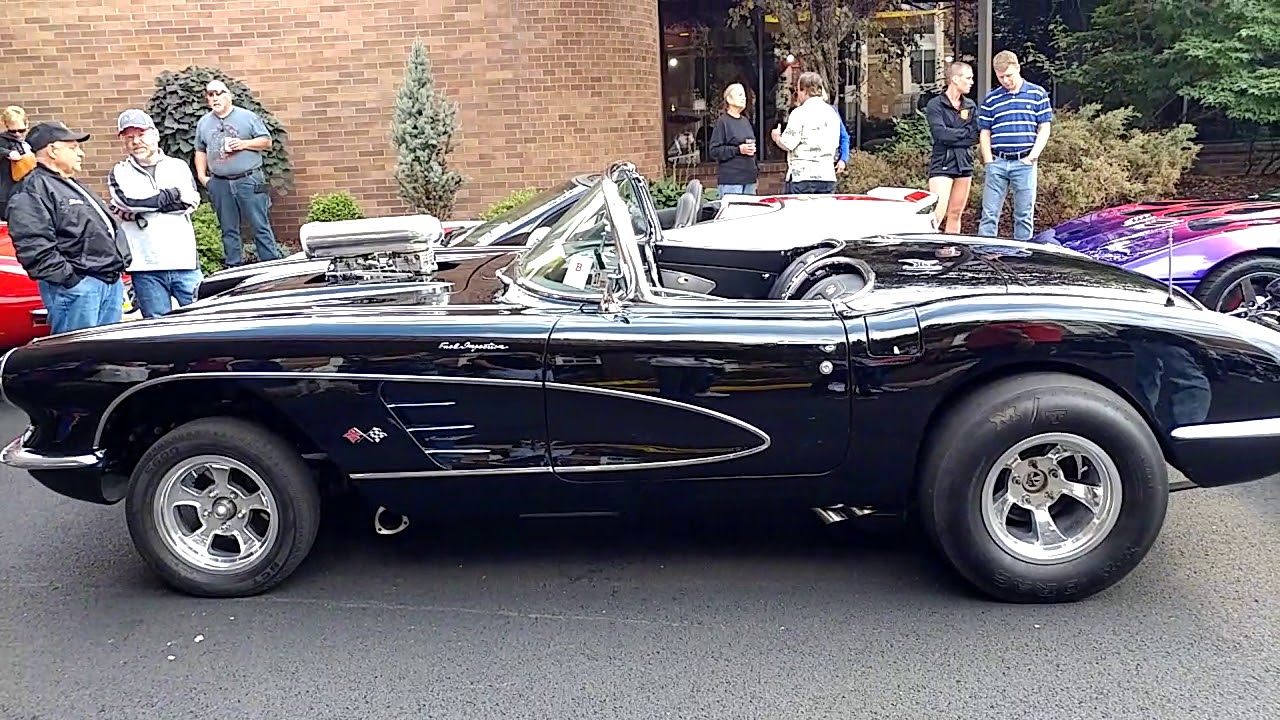 1959 BLACK CHEVROLET CORVETTE CONVERTIBLE 383 ENGINE PA '59VT'