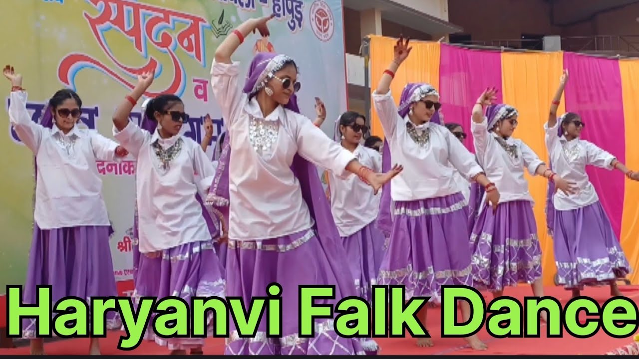 Maria Maria , 52 gaj ka daman , nimbuda nimbuda || Haryanvi Falk dance | R.S.K.Inter College #dance 
