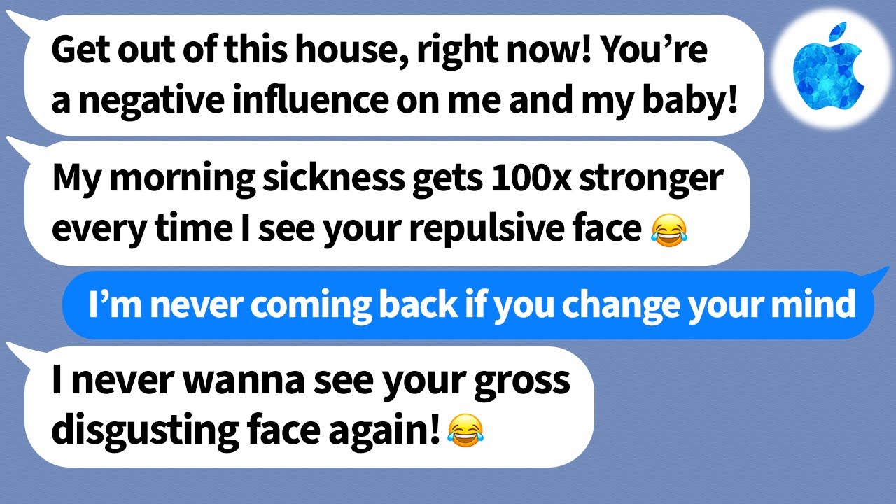 【Apple】My pregnant sister-in-law kicked me out → the next day, she got rushed away in an ambulance…